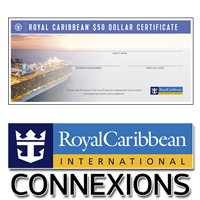 RCCL Certificates - Connexion $50