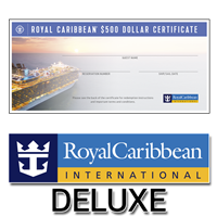 RCCL Certificates - Deluxe $500